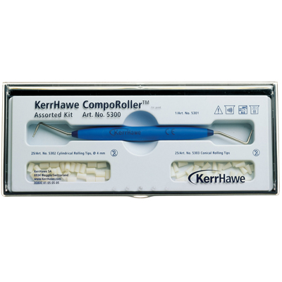 Kerr CompoRoller Oval Rolling Tips refill, 100PK